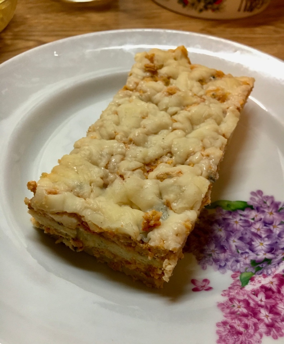 Легкая лазанья без углеводов