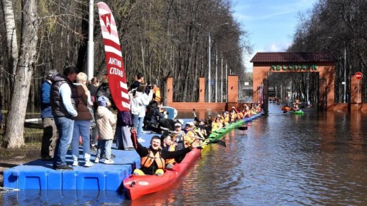 Сап-заплыв «Рязанское море» пройдет в Лесопарке 4 апреля