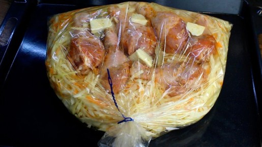 Душистая капуста с курицей в рукаве: простой и вкусный рецепт для любого ужина