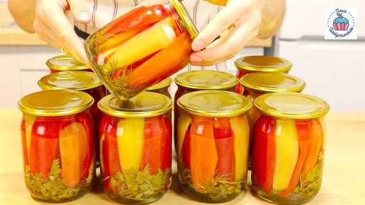 Как правильно замариновать болгарский перец на зиму