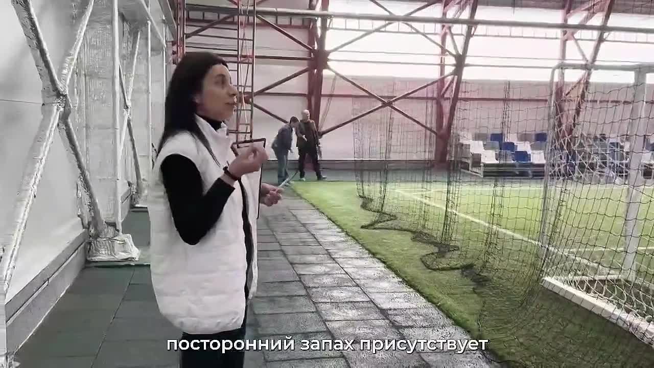 «Народный контроль» проверил футбольный манеж в Рязани