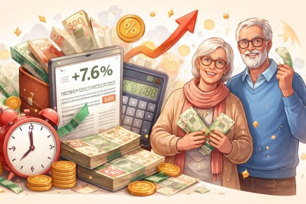 Прибавка к пенсии на 7,6% с января: как проверить и что делать, если сумма не совпадает