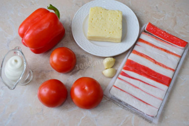 Салат 'Красное море': легкость и яркость на вашем столе