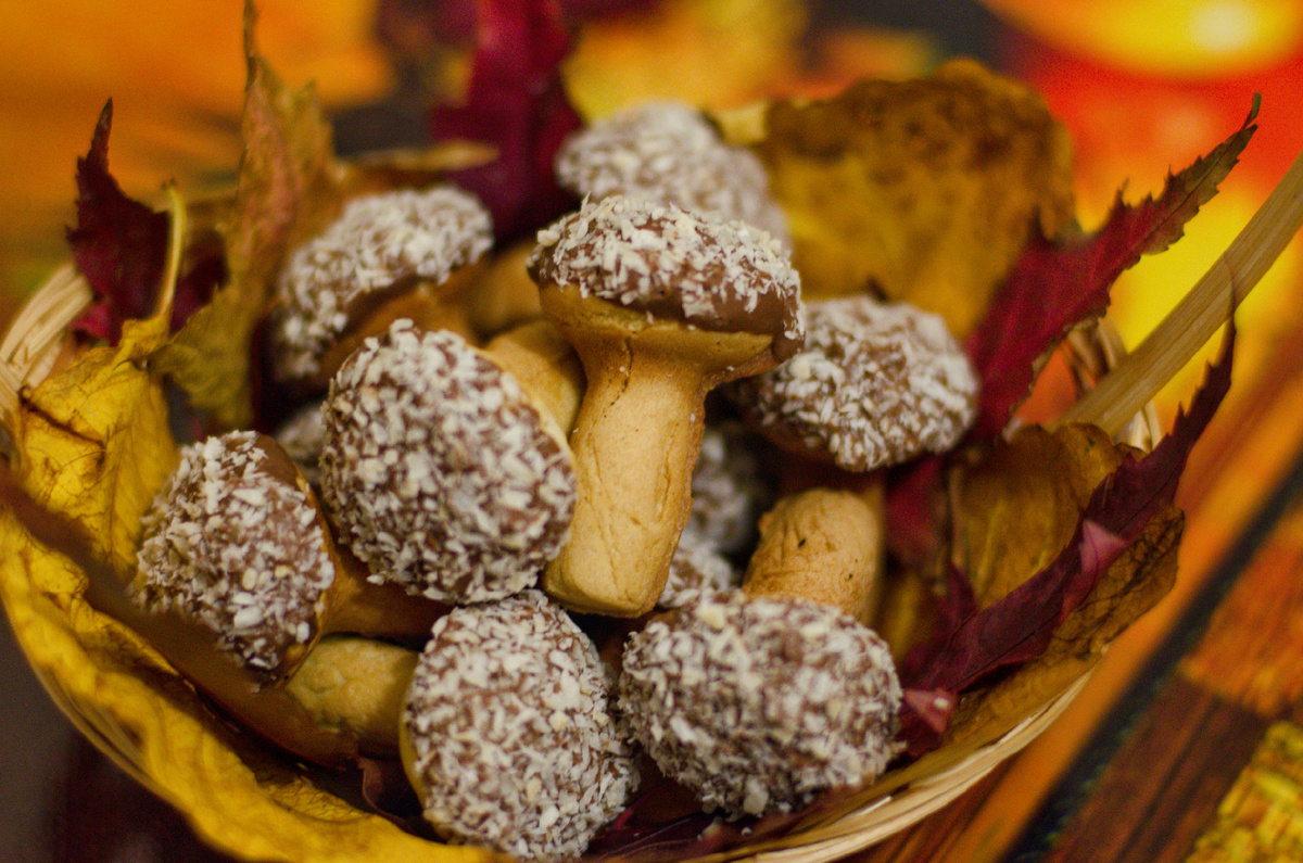 Печенье 'Грибочки': простое и оригинальное лакомство для любителей выпечки