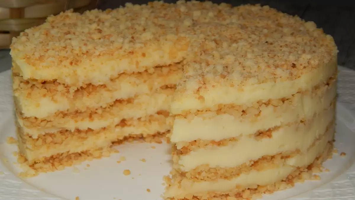 Идеальный торт «Пломбир» без духовки