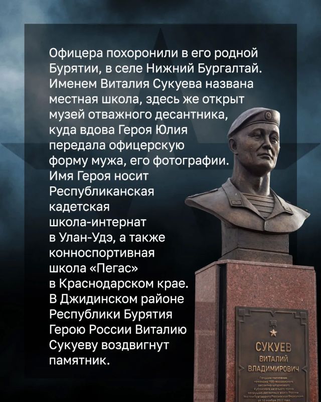 Минобороны России: О нём сложили легенды: история комполка «крылатой пехоты» Виталия Сукуева Минобороны России: О нём сложили легенды: история комполка «крылатой пехоты» Виталия Сукуева