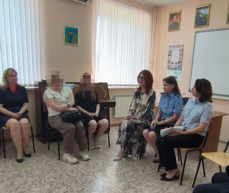 В рамках акции «Правосознание» рязанские полицейские провели открытый диалог с несовершеннолетними