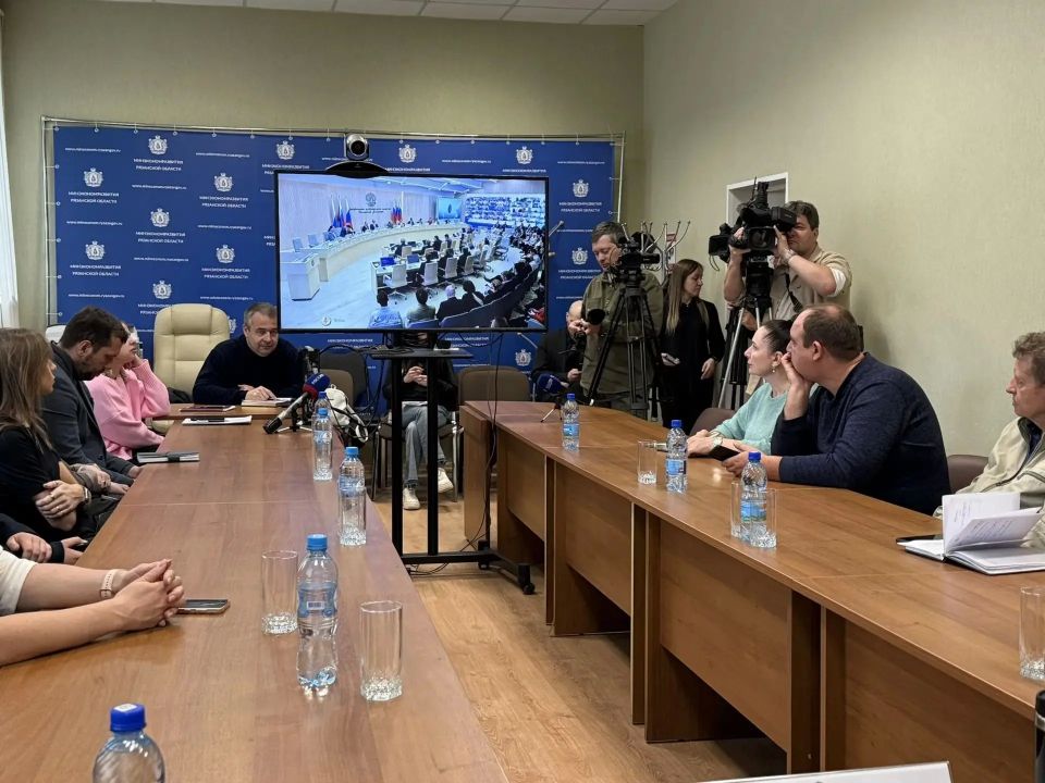 Избирком Рязанской области принял участие во Всероссийском совещании ЦИК России в формате ВКС Избирком Рязанской области принял участие во Всероссийском совещании ЦИК России в формате ВКС