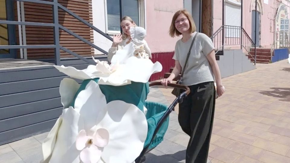 Парад колясок прошел в Скопине в День защиты детей Парад колясок прошел в Скопине в День защиты детей