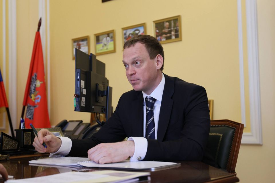 Михаил Дегтярёв: Поддержку массового спорта и реализацию перспективных проектов Рязанской области обсудили с губернатором Павлом Малковым Михаил Дегтярёв: Поддержку массового спорта и реализацию перспективных проектов Рязанской области обсудили с губернатором Павлом Малковым