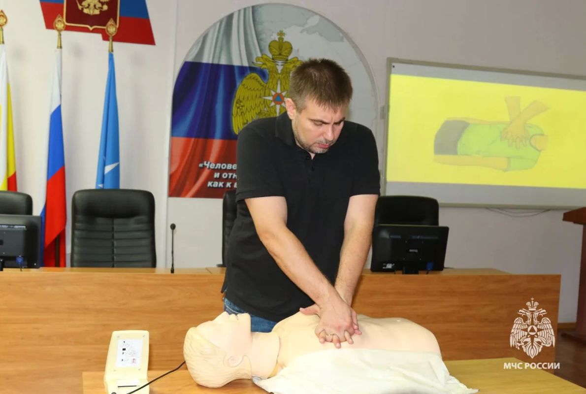 В Главном управлении прошло занятие по оказанию первой помощи В Главном управлении прошло занятие по оказанию первой помощи