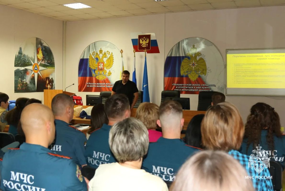 В Главном управлении прошло занятие по оказанию первой помощи В Главном управлении прошло занятие по оказанию первой помощи