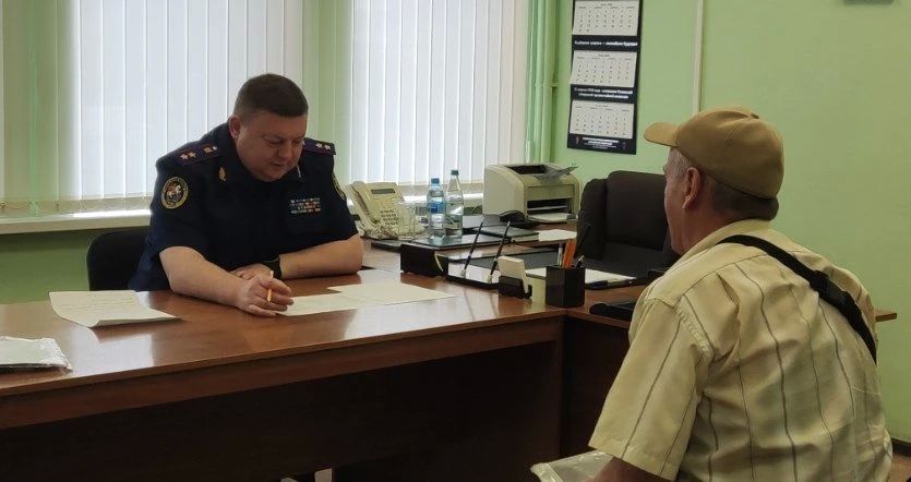 Руководитель следственного управления СК России по Рязанской области Олег Васильев провел личный прием граждан Руководитель следственного управления СК России по Рязанской области Олег Васильев провел личный прием граждан