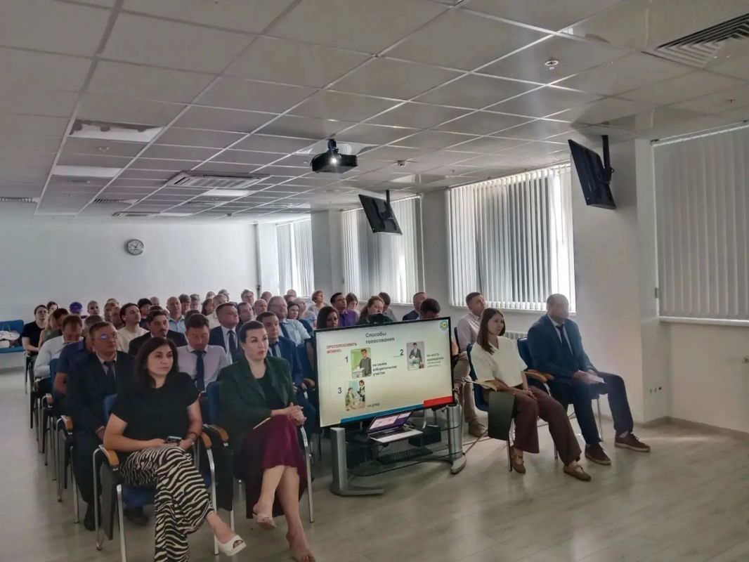 Члены избиркома провели информирование на предприятиях и в вузе Рязани Члены избиркома провели информирование на предприятиях и в вузе Рязани