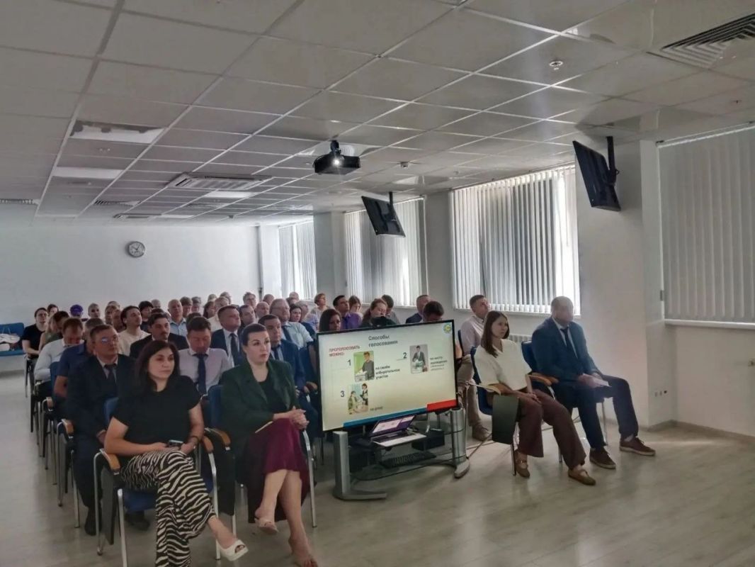 Члены избиркома провели информирование на предприятиях и в вузе Рязани Члены избиркома провели информирование на предприятиях и в вузе Рязани
