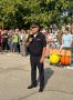 Начальник Управления Госавтоинспекции УМВД России по Рязанской области Сергей Романов принял участие в торжественной линейке, посвященной Дню знаний