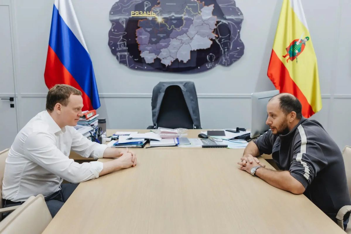 Павел Малков: Встретились со специальным корреспондентом ВГТРК Григорием Вдовиным