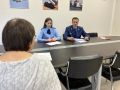 Первый заместитель прокурора области Антон Шумский посетил одно из промышленных предприятий города, где провел личный прием сотрудников