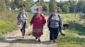 В селе Секирино Скопинского округа (участок 588) голосующим на дому напомнили о корнях