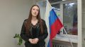 Савина Дарья, студентка первого курса Рязанского медицинского университета, выпускница Захаровской средней школы №1, впервые участвует в голосовании