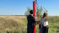 На "Тропе Белого аиста" начали устанавливать навигационные указатели
