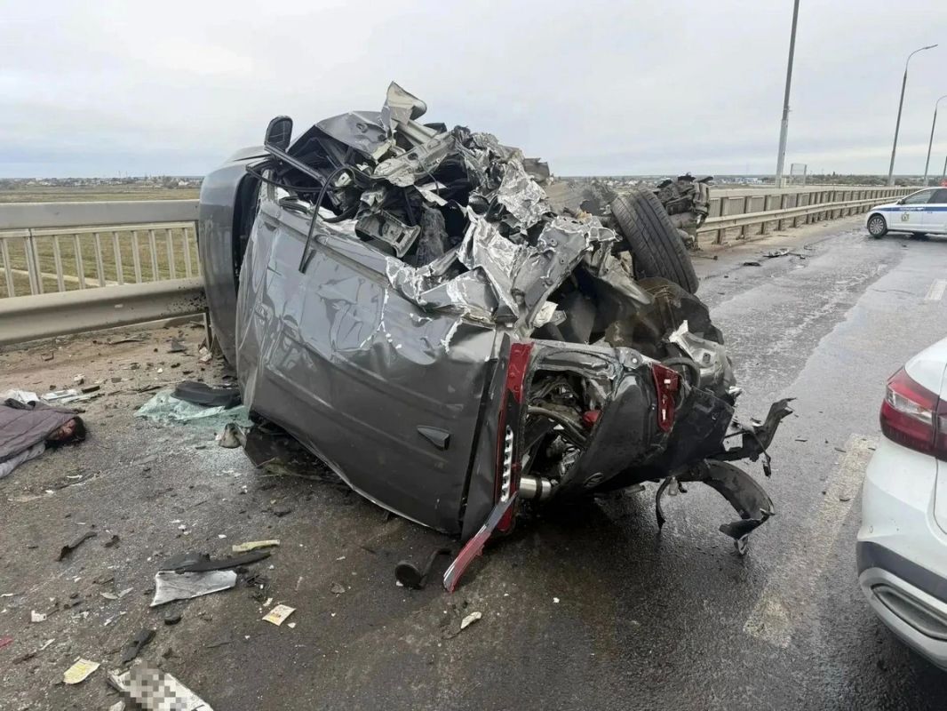Два человека погибли в аварии на Солотчинском мосту Два человека погибли в аварии на Солотчинском мосту