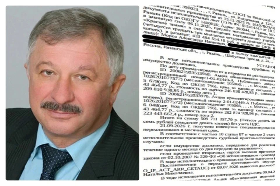 Арестованные акции завода «Красное знамя» в Рязани продают по сниженной цене