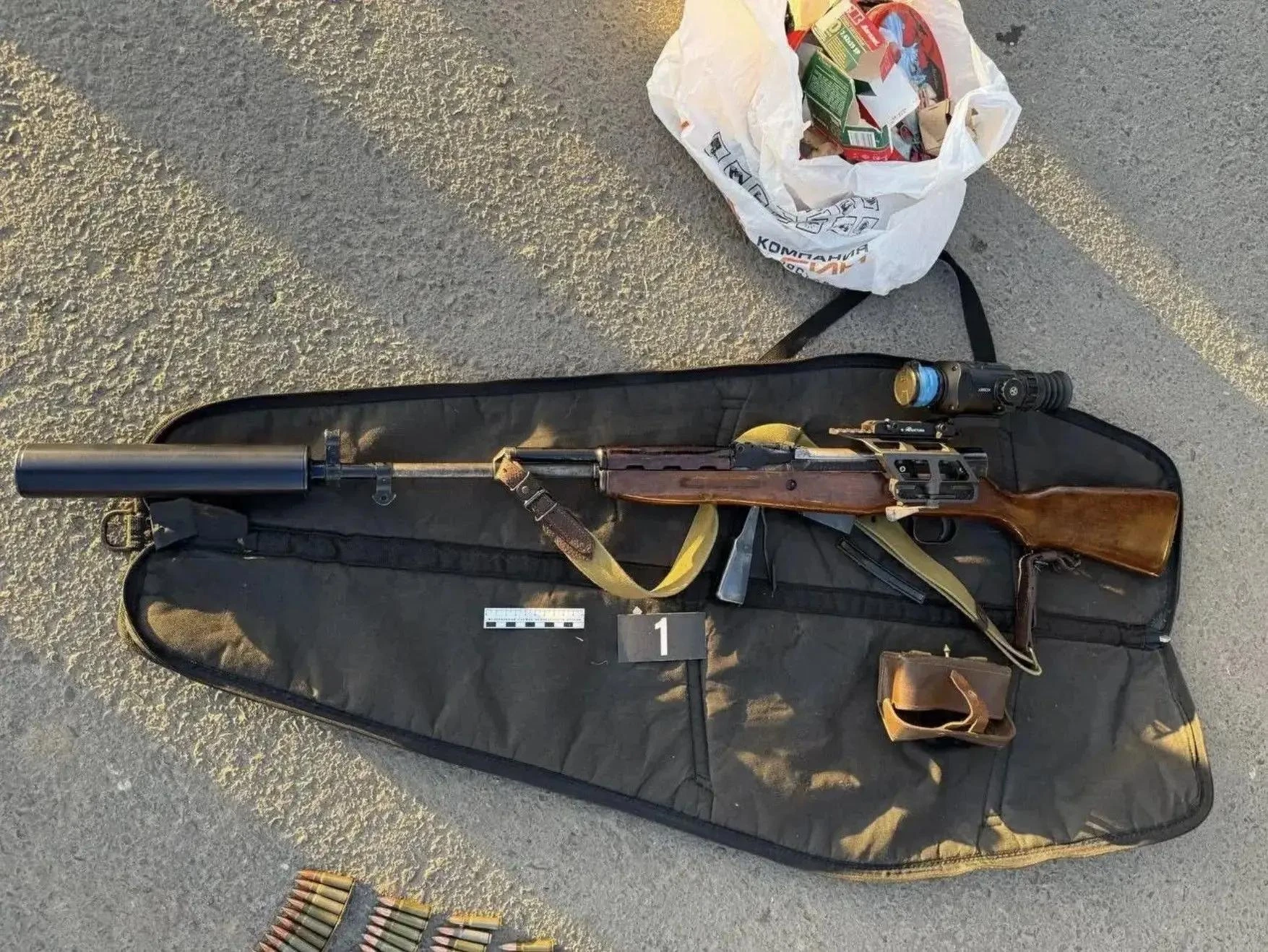 У жителя Рязанского округа нашли карабин Симонова и патрону к нему